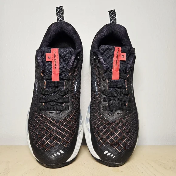 Brooks Caldera Womens Size 8 Trail Running Shoe Black Pink - Picture 3 of 8